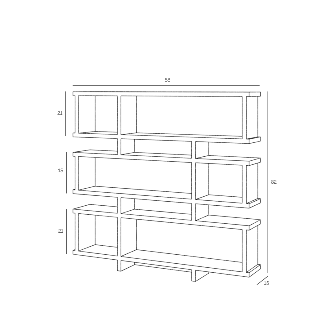 Bibliothèque de rangement moderne-LIRIO – Image 4