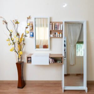 Meuble Pero – Design moderne et luxueux avec miroirs à double cadre