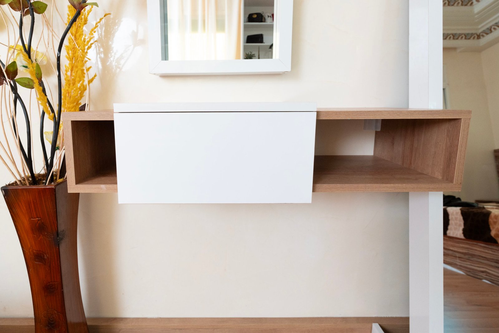 Meuble Pero – Design moderne et luxueux avec miroirs à double cadre – Image 3